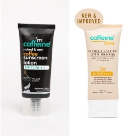 mCaffeine Coffee Sunscreen Lotion SPF 50_MCaf145