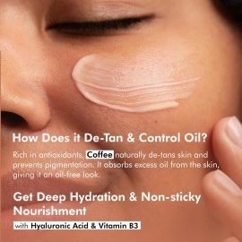 mCaffeine Coffee Sunscreen Lotion SPF 50_MCaf145