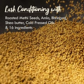 Nat Habit - Back To Natural Secrets Everyday Neem Bhringraj FRESH Hair Mask| Anti-Dandruff, Itch Control & Hair Smoothening | Dry, Frizzy Hair Treatment| Castor, Coconut, Amla - 40 g (Pack of 2)