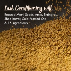 Nat Habit Curry Sesame NutriMask Fresh Hair Mask For Grey Hair, Conditioning, Smoothening, Strengthen & Shine, Suitable For All Hair & Scalp Types (Pack of 2 x 40 gm)