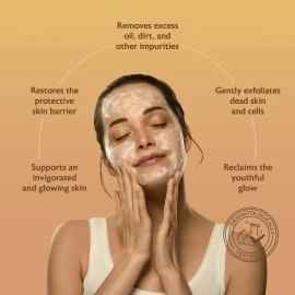 Siddhayu Baidyanath Kumkumadi Face Wash For Women/Men | Fresh and Glowing Skin | 100% Natural For All Skin Types - 100 ML