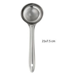 Dynore Round Stainless Steel Dosa Spatula - Set of 2