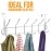 DOCAT Over The Door Hanger Hooks for Clothes Hanging Heavy Duty Hooks for Kitchen Bedroom Bathroom Accessories Items Hanging Organizer Rack with No Hole Drilling Required (Steel 12 Hook)