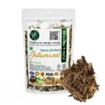 PHs Organic Jatamansi Roots for Hair Growth 50gm Full Roots (Full of Oil A Grade Clean) Bal Chad | Nardostachys Jatamansi | Spikenard | Musk Root | For Hair growth and SkCare