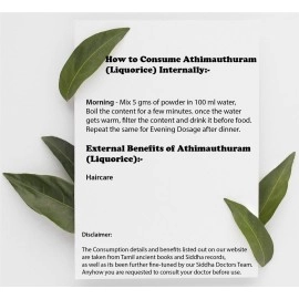 DIETS ORGANICS Mulethi powder -25 g (3) for face, skin, hair care (licorice powder)-25G