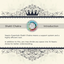 VAASTU VARDAN VASTU Acrylic Shakti Chakra/featuring 45 DEVTA, ANGULAR DIVISION,16 ATTRIBUTES WITH COLOR,HEALTH CHART, RAJAS,SATTAV,TAMAS,FOR MAHA-Vaastu (6 INCH)Pack of 1