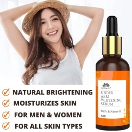 INTIMIFY Underarm Whitening Cream Serum For Women & Men, Armpit Brightening Serum 10 ml (Pack of 1)