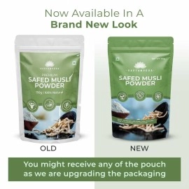 SAPTAMVEDA Premium Safed Musli Powder, 150 Gm (Pack of 1)