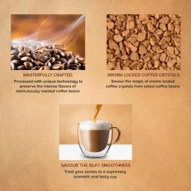 Bru Gold | Premium Freeze Dried Coffee | Experience Intense Coffee Taste | Aromatic Instant Coffee | 100g