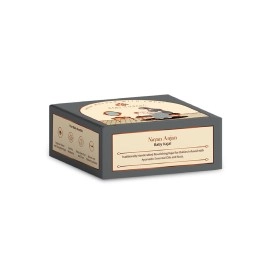 Baby Forest Nayan Anjan Baby Kajal | with Ayurvedic Essential Oils & Nuts | Natural Eye Kajal for Newborns & Infants | Soothes & Nourishes Baby Eyes | 100% Organic, Vegan, Cruelty-Free | 5g Pack of 1