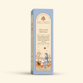 Baby Forest Nikhrae Kesh Baby Shampoo Infused With Paraben- Free | Contains 8 Ayurvedic Natural Essential Oils, Herbs, Flowers, Seeds oil & Medicinal plants | 200ml
