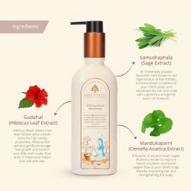 Baby Forest Nikhrae Kesh Baby Shampoo Infused With Paraben- Free | Contains 8 Ayurvedic Natural Essential Oils, Herbs, Flowers, Seeds oil & Medicinal plants | 200ml