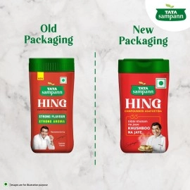 Tata Sampann Hing, Compounded Asafoetida (Bandhani Hing), 50g, Recommended by Chef Sanjeev Kapoor, Strong Flavour & Aroma