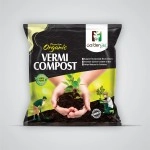 Garden Art Organic Vermicompost Fertilizer/Earthworm Manure for Plants 5 Kg for All Kind of Home and Gardening Plants with Macro and Micro Nutrient(5kg)