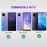 LIRAMARK Silicone Soft Back Cover Case for Vivo V20 / V21E / Y73 (Silicone Black)
