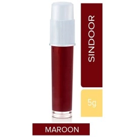 Nyamah Sales Liquid Kumkum Sindoor for Women Skin-friendly Liquid Bindi Waterproof Chemical Free 5g Red Maroon Brown Color Pack of 3