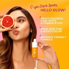Dot & Key 10% Vitamin C + E, 5% Niacinamide Serum | Vitamin C Serum For Glowing Skin | Fades Dark Spots | Vit C Serum with Blood Orange & Pumpkin | For Uneven & Dull Skin | For All Skin Types | 20ml