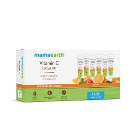 Mamaearth Vitamin C Facial Kit with Vitamin C & Turmeric for Skin Illumination - 60 g