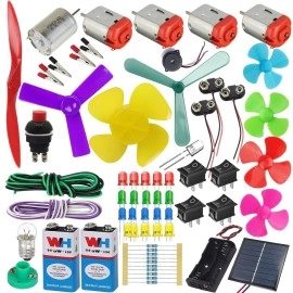 NEXT GEEK DC Motor Learning Kids Science Experiment Educational kit for Kids DIY 70 Project