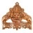 Apka Mart The Online Shop Goddess Laxmi ji Wall Hanging Metal (Copper) 9 Inch for Pooja | Home Decor & Office Dcor | Wedding Gifts