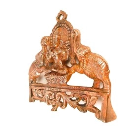 Apka Mart The Online Shop Goddess Laxmi ji Wall Hanging Metal (Copper) 9 Inch for Pooja | Home Decor & Office Dcor | Wedding Gifts