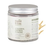 Blend It Raw Apothecary Colloidal Oatmeal Powder for Skin [soothes eczema], 60g