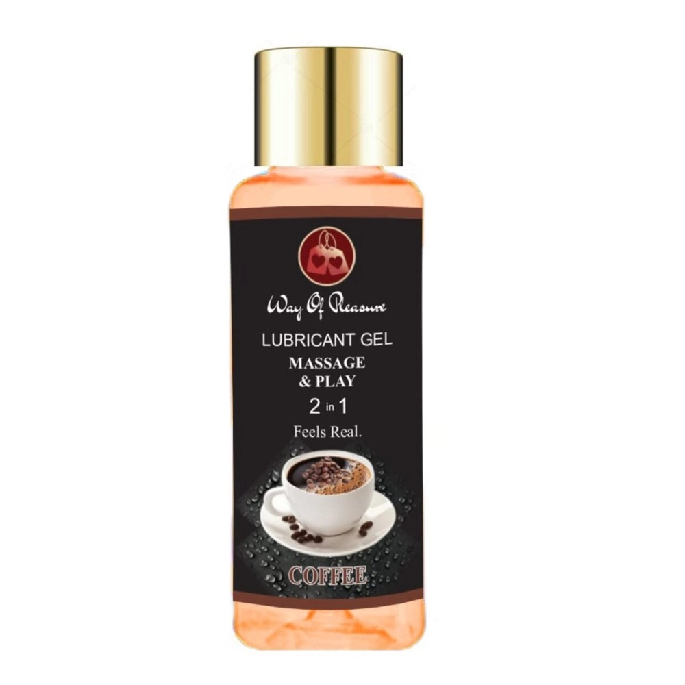 Way Of Pleasure Lubricant 2 in 1 Water Based Gel Coffee