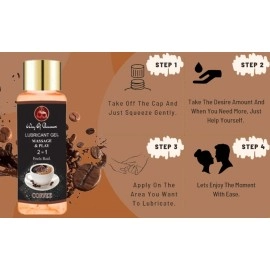 Way Of Pleasure Lubricant 2 in 1 Water Based Gel Coffee