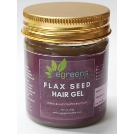 E-GREENS AAURA-glow naturally AAURA- Flaxseed Hair Gel for Hair Growth With KERATIN,Rice Protein,Vitamin E OIL,Rosemary,Teatree Essential Oil For HAIR GROWTH & HAIRFALL CONTROL 100G