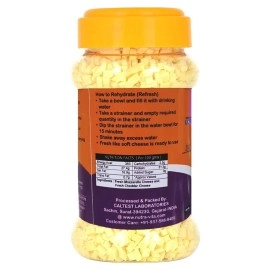 Nutra Vita Grated Pizza Cheese (Freeze Dried, Natural, Rehydratable, Long Shelf Life, Travel friendly) (100 Gram)