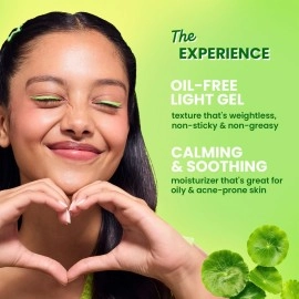 DOT & KEY Cica + Niacinamide Oil Free Moisturizer For Acne Prone Skin Oil Free & Lightweight Fades Dark Spots & Blemishes, Soothes Redness Acne Cream For Oily Acne Prone & Sensitive Skin 50Gm