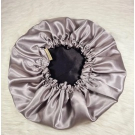 Candibellas Satin Silk Bonnet for Hair with 3 Satin Scrunchies, Satin Bonnet for Curly Hair, Reversible Silk Hair Cap for Sleeping, Adjustable Satin Hair Bonnet, Satin Hair Wrap