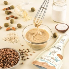Nat Habit - Back To Natural Secrets Everyday Charoli Milk Almond Baby Daily Ubtan, Baby Cleansing & Nutrition, 1 6 Month 80 g (Pack of 1)