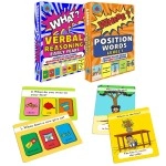 Brainy Bug Resources 30 Answer \'What?\' & \'Where?\' Questions Flashcards | Verbal Reasoning & Prepositions | English for Kids | Preschool Resources | Kids with Special Needs