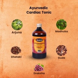 Multani Arjunarishta Ayurvedic Cardiac Tonic For Hypertension & Chest issues 680 Ml