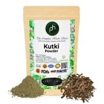 PHs Organic Kutki Powder 50g ISO GMP FDA Organic Certified | , Picroriza Kurroa, Hellabore, Katukarogani Root Best for Liver Support & Detox (Pack of 1)
