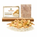 PureIndia Potato Rice Soap for Natural Skin Whitening and Pigmentation, Minimizes Open Pores, Removes Impurities | The Natural Way of Skin Whitening 100-gm Pack of -1