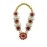 ARTISKRITI Small Multi Jarkan Mala for God Idol Murti Garland Haar, Statue, Figurines, 7 cm (Multi Jarkan)