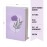 Factor Notes 144-Pages 100 GSM Plain Notebook, A5 Size, Purple