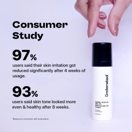 UNDERATED Azelaic Acid 9% Gdl 5% Niacinamide 4% Cream Powered With Neem And Turmeric For Uniform Skin Texture, Averts Acne Spots And Fades Acne Scars | 30Ml