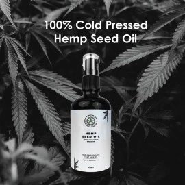ANANTA HEMP WORKS seed oil For Face 100m I Cold pressed Seed Oil For Face & Hair Growth | Human Seed Oil |