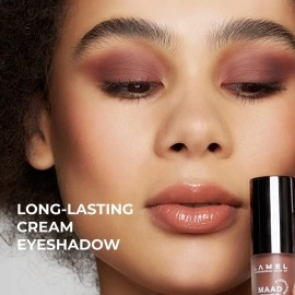 Lamel Liquid Matte Eyeshadow Maad Eyes Eyeshadow, High-pigmented & Long-lasting, Creamy & Smooth Formula - 402 (Macchiato)