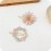 ANNA CREATIONS 4 Pcs Latest Korean Fashion Style Flower Lock Pin Hair Clip Hair Pin Hair Accessories for Women & Girls