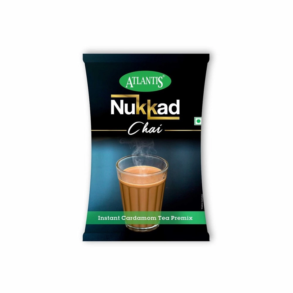 ATLANTIS 3 in 1 Nukkad Instant Tea Premix Powder 1 Kg for Vending Machine