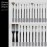 ARTIFY art supplies 24 Pieces Paint Brush Set, Expert Series, Enhanced Synthetic with Brush Holder and Palette Knife for Acrylic, Oil, Watercolor and Gouache Painting