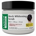 Luvyh Neck-Elbow & Knee-Feet Brightening Scrub For Reduces Blackness Of Neck, Elbo & Feet for all Body skin types- Scrub 100g, All Skin Types No Parabens, No Mineral Oil, No Sulphate, No Silicone