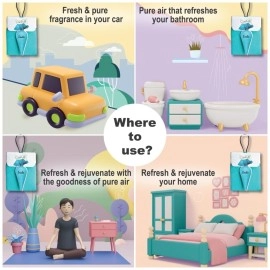 CamPure Camphor Insta Cone (Original) (Pack of 3) - Room, Car and Air Freshener & Mosquito Repellent,?150 gram