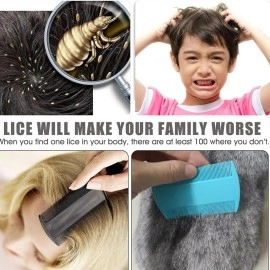 RAGHAV JEE Premium white lice comb Fine Tooth Dust Lice Clean Remove Plastic Lice Hair Combs pack of 2 Perfect For Lice Nits Eggs Bugs Removal From Hairs For Men Women Kids