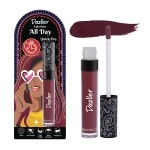 Dazller All Day Lipcolour | Ultra-intense matte | Light-weight | Liquid Lipstick for Women | Smudge-proof + Non-transfer | Up to 8hr stay | DLC027 Black Honey - 6g