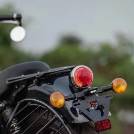 Vagary Back Tail Tidy for RE Meteor 350 (Black)